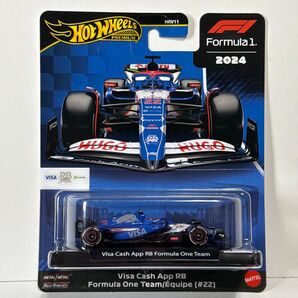 ホットウィール F1 レース アソートメント ビザ キャッシュ App RB 2024 #22 角田裕毅