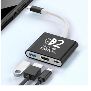 For Switch 2 ドック テレビ接続出力