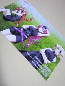 魔法少女リリカルなのは　ニャンタイプ　娘TYPE　特典　イラストカード　裏面2012年1月カレンダー