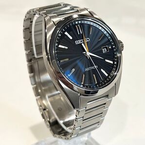 【新品同様】SEIKO ASTRON アストロン SBXY033 チタン 電波ソーラー クリスマス プレゼント