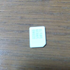 解約済み SIMカード アクティベーション用