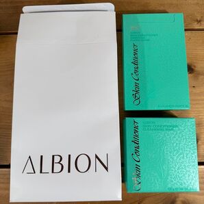 【値下げ2回目】新品未開封 ALBION スキコン クレンジングバー マスク SET