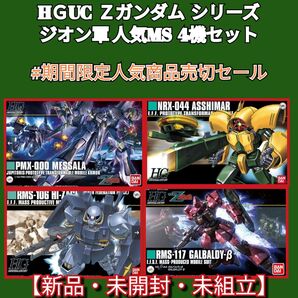 HGUCZガンダムシリーズジオン軍人気MS4機セット#期間限定人気商品売切セール