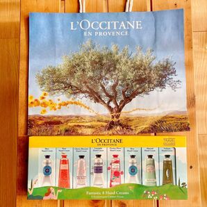 【新品未開封】プレゼント用ペーパーバッグ付き ロクシタンハンドクリーム8本セット OCCITANE