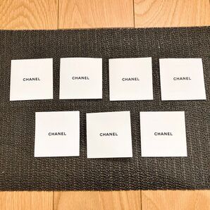 CHANEL ロゴ入りカード 7枚セット