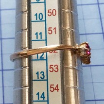 美品　カラーストーン　SV925シルバー銀製リング指輪　サイズ約#11.5　No.S281_画像3