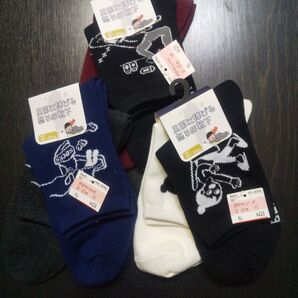 旦那に捧げる怒りの靴下 計6足セット 25-27cm