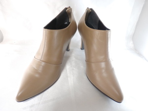 OTA* original leather bootie *37*24.5*1 times use * search ....24.5