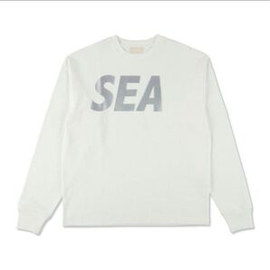 2025ss WIND AND SEA LONG SLEEVE TEE ホワイト