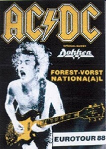 HA012ポスター（POSTEAR) AC/DC 608 60x91cm