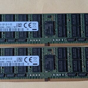 64GB(32G×2枚) PC4-2133P-LD0-10-DC10 メモリー58