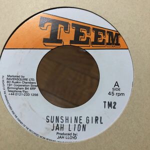Jah Lion / Sunshine Girl 7inch EP