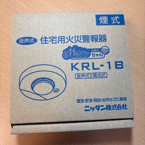 ニッタン 住宅用火災警報器 煙式 KRL-1B 音声式 電池式 けむタンちゃん