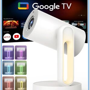 プロジェクター Google TV搭載・Netflix公式ライセンス 4K対応