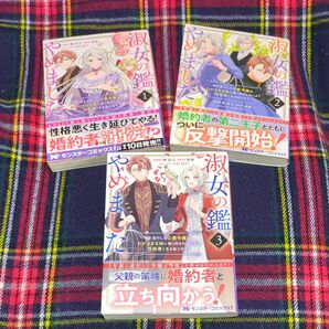 淑女の鑑やめました。 時を逆行した公爵令嬢は、わがままな妹に振り回されないよう性格悪く生き延びます! 1〜3 初版帯付き
