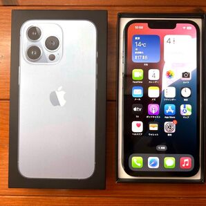 【超美品】Apple iPhone 13 Pro 512GB SIMフリー シエラブルー 一括購入 残債なし