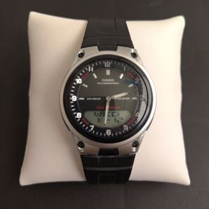 CASIO ILLUMINATOR AW-80 アナデジ 腕時計 ブラック