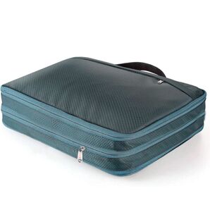 旅行用圧縮袋 旅行用ポーチ トラベルポーチ ファスナー圧縮 衣類スペース 節約