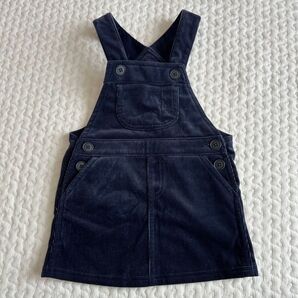 無印良品オーバーオールスカート90