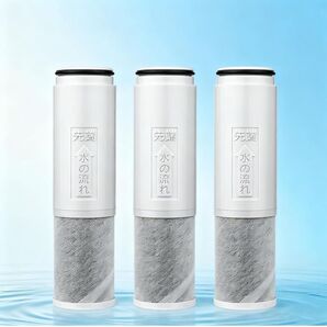 TH658-1S 浄水器カートリッジ 交換用 浄水カートリッジ 浄水器兼用 混合栓 取替え用カートリッジ 3個入り