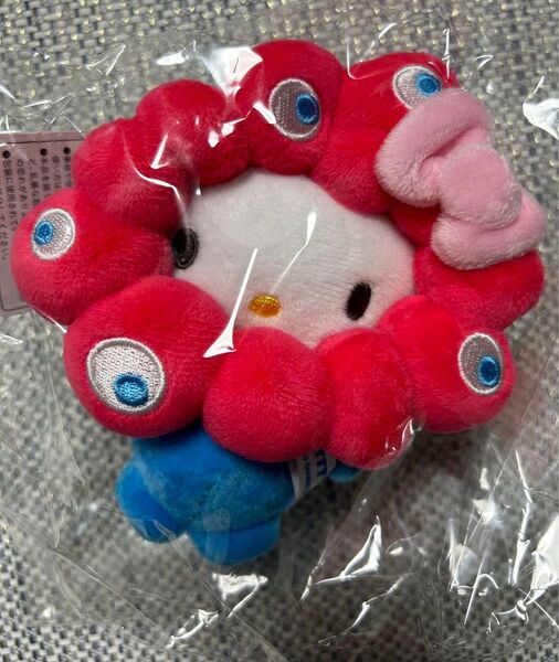 EXPO2025 サンリオ マスコットキーホルダー キティ カラビナ付 大阪万博 ミャクミャク 会場限定 ぬいぐるみ BCカラー