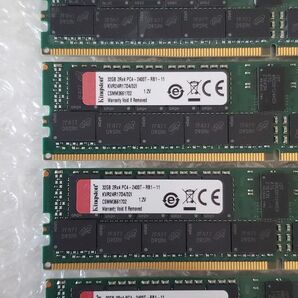 Kingston DDR4 32GB×4 計128GB KVR24R17D4/32I