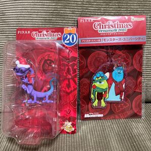 PIXAR クリスマスオーナメントくじ 2025 モンスターズ・ユニバーシティ 2点セット