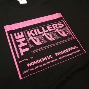 新品 未使用品 THE KILLERS 日本公演 武道館 Tシャツ Lサイズ 2018 キラーズ WONDERFUL WONDERFUL TOUR ワンダフル ブランドン 東京 大阪