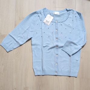カールパークレーン 七分袖?五分袖? カーディガン Mサイズ