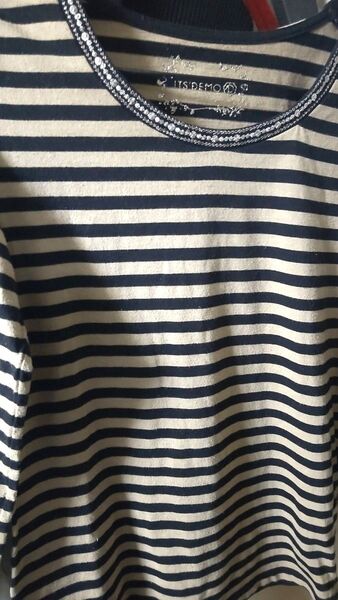 IT'S DEMO ボーダーTシャツ 長袖 サイズ36 カットソー