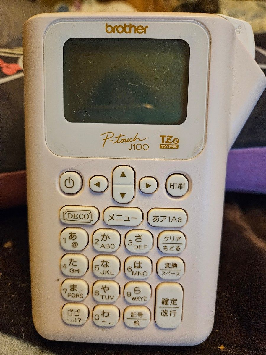 brother P-touch J100 ラベルライター ピータッチ J100