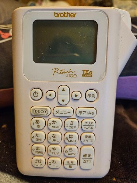 brother P-touch J100 ラベルライター ピータッチ J100