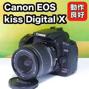【動作良好】Canon EOS kiss Digital X レンズセット 一眼レフ 初心者おすすめ キャノン