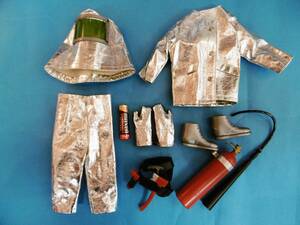  junk that time thing *GI Joe / fire fighting ./ used costume / former times toy Showa Retro *