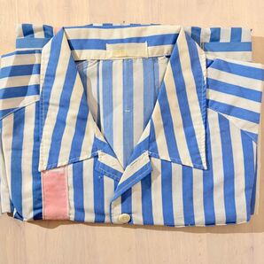 ローソン LAWSON ストライプ 制服 ユニフォーム ビンテージ コンビニ 3L