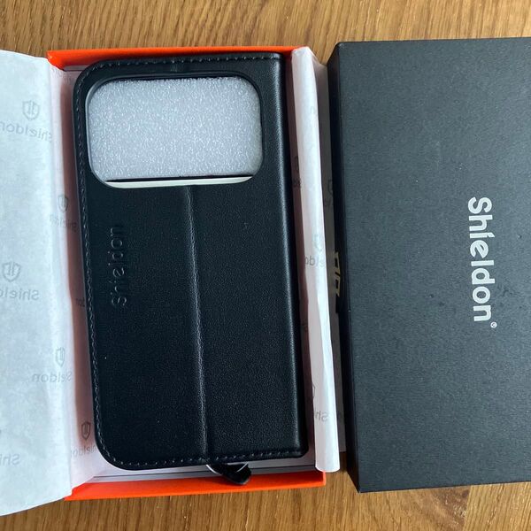 新品 SHIELDON iPhone 17 Pro 手帳 ケース レザー