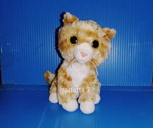 *ty Beanies *BEANIE BABY*Beanie Babies*Booties The Tabby Cat* tiger cat * soft toy 