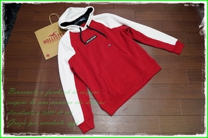 ◆ ◇ Hollister Hollister Switch Sweat Parker/L/белый x Red/Men's Abercrombie Trainer ◇ ◆