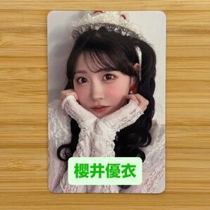 【ご購入前にコメントお願いします】 櫻井優衣 FRUITS ZIPPER LARME FES ラルム トレカ C