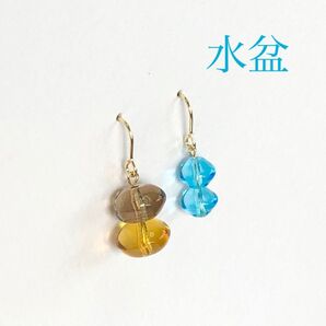水盆 ピアス イヤリング