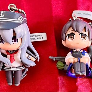 艦隊コレクション 花札Ver.フィギュア キーチェーン 駆逐艦 響&航空母艦 加賀