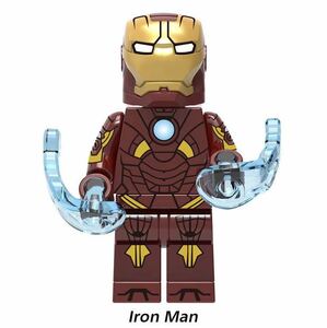 1体 アイアンマン マーベル アベンジャーズ　ミニフィグ LEGO 互換 ミニフィギュア 6h