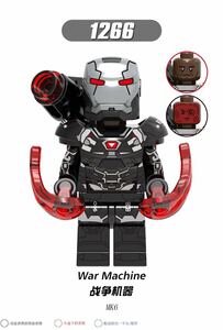 1体 マーベル アベンジャーズ　ミニフィグ LEGO 互換 ミニフィギュア h ウォー・マシーン