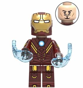 1体 アイアンマン マーベル アベンジャーズ　ミニフィグ LEGO 互換 ミニフィギュア sd