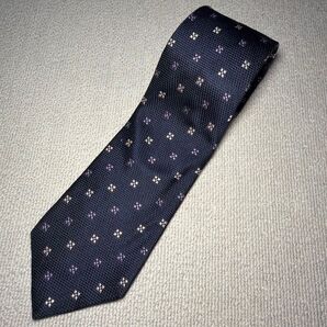BARNEYS NEW YORK バーニーズニューヨーク ネクタイ ネクタイ シルク ネイビー 紺