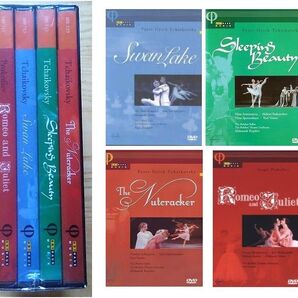 未開封品 ボリショイバレエ 4作品 DVD 白鳥の湖 眠れる森の美女 他