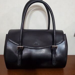 横浜元町 キタムラ レザーハンドバッグ