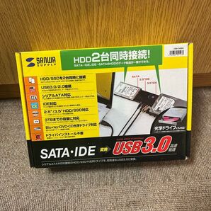 SANWA SUPPLY HDD/SSD変換アダプタ USB3.0 SATA-IDE-USB