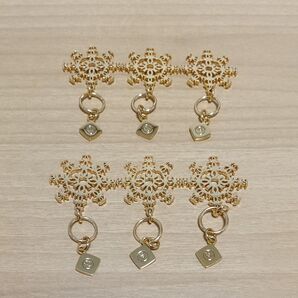 CHANEL ココマーク スノーフレーク限定 ホリデーチャーム 6個セット 新品 未使用 【投稿、商品内容要確認】値下げはしません