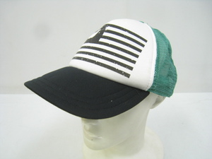 55DSLfif tea five ti- SL Logo mesh cap hat green 